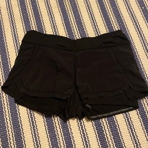 Athleta Shorts with Built in Biker Shorts sz S